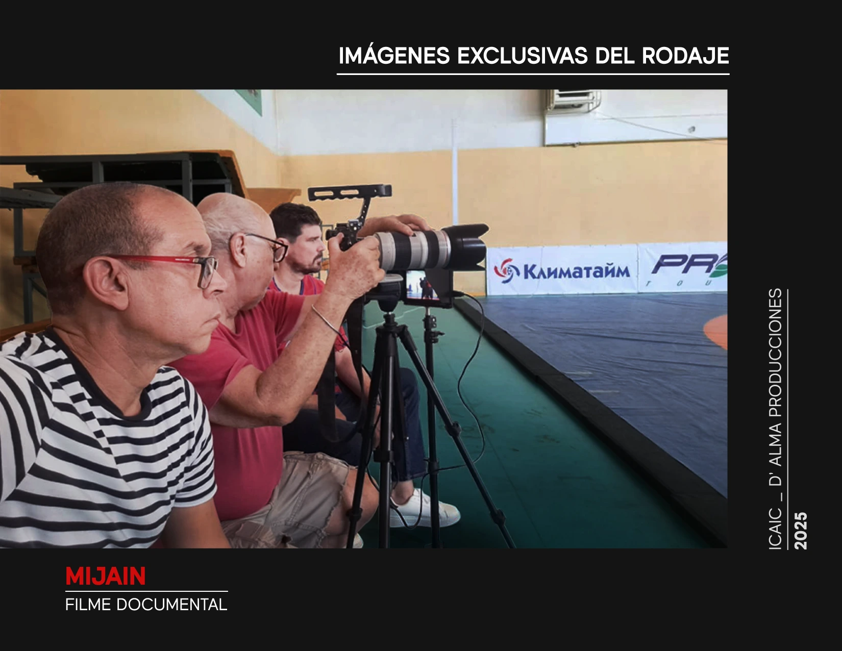 Rodaje cinematográfico - Producción audiovisual de alta calidad